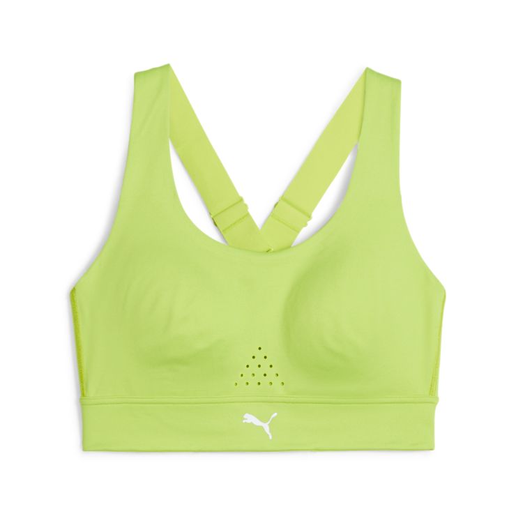 PumaPWRbreathe RUN BRA - lime