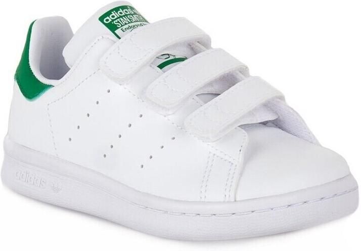 Adidas Originals Stan Smith Cf C Sneaker Tennis Schoenen ftwr white ftwr white green maat: 28 beschikbare maaten:28 29 30 31 32 33 34 35
