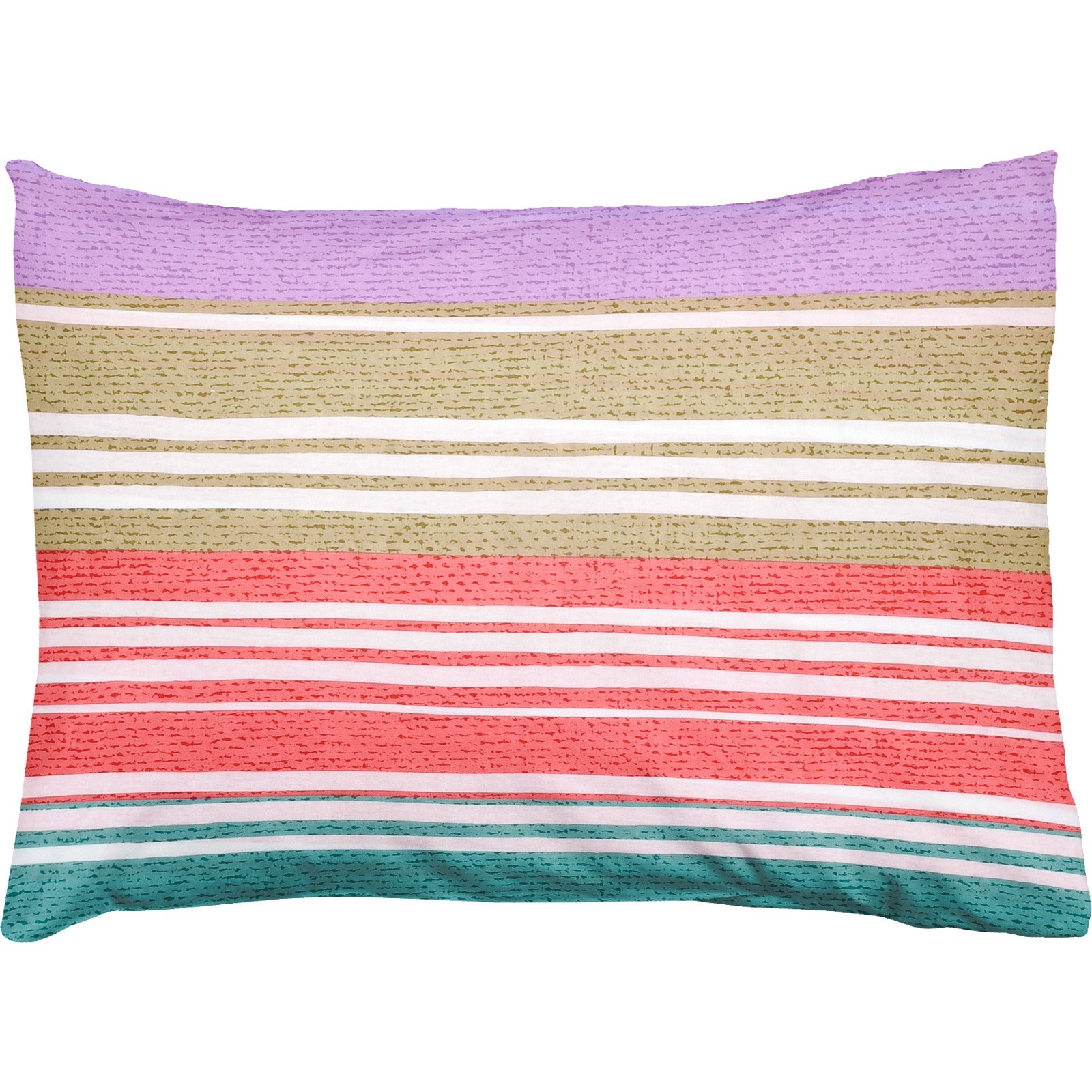 Bettwäsche Renforcé Streifen pastell 200x210 2x65x65 Bettanzug Fra