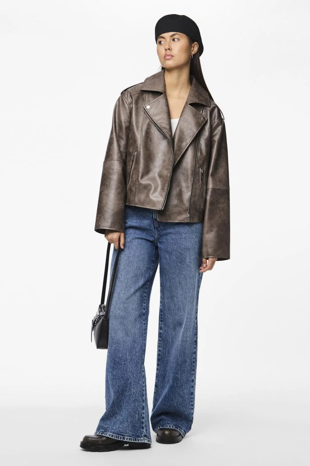 Pieces Pcsadie Ls Pu Jacket 17155328