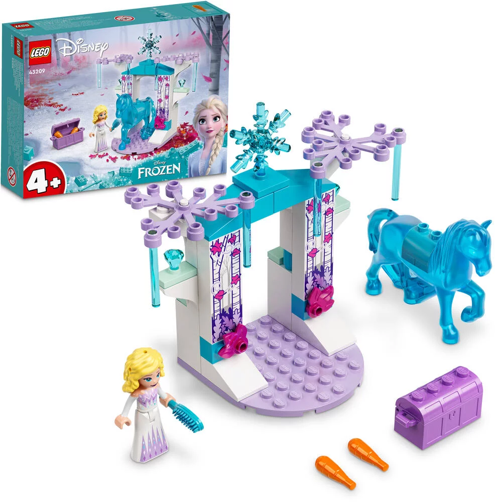 LEGO®DISNEY PRINCESS 43209 - ELSA ET L’ECURIE DE GLACE DE NOKK