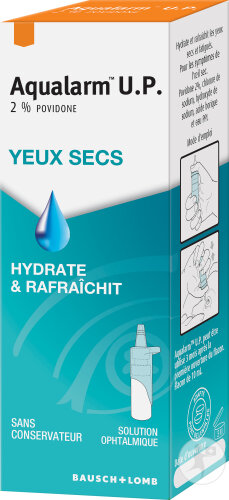 Aqualarm U.P. Solution Ophtalmique Yeux Secs Flacon 10ml