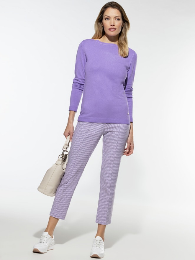 7/8-Jacquardhose Minimal