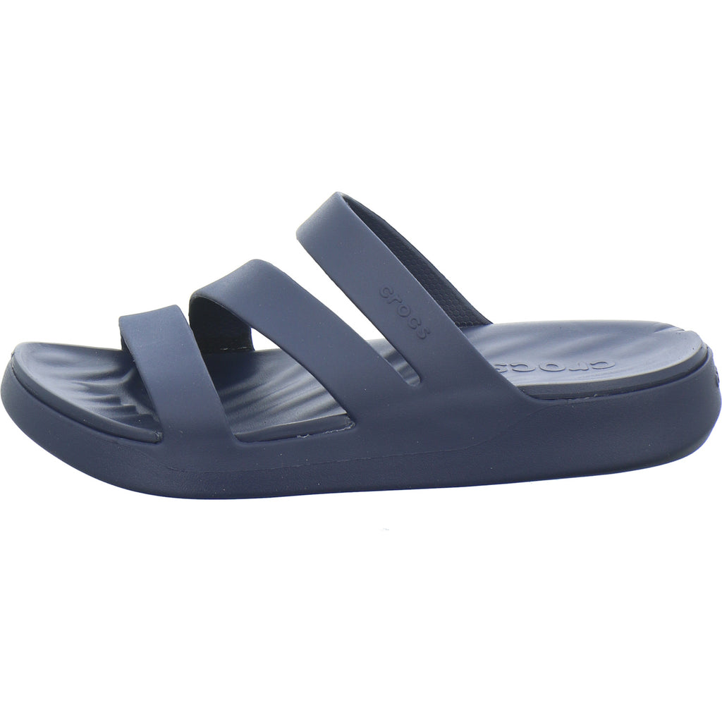 Crocs Pantoletten Damen Getaway Strappy Dunkelblau