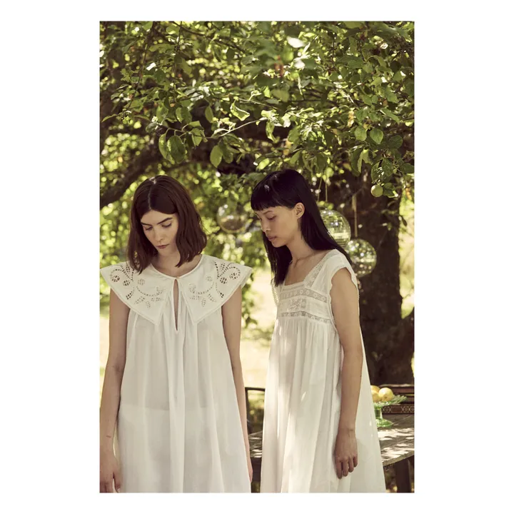 Faune Robe de Nuit Bay | Blanc