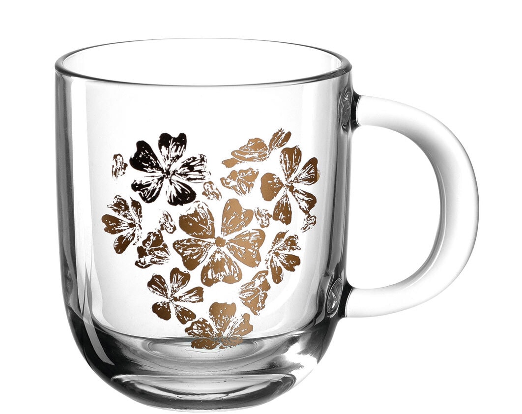 LEONARDO Tasse BLUMENHERZ 400 ml Glas