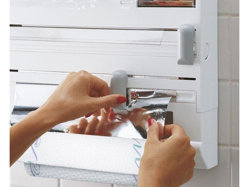 Leifheit Wandrollenhalter Parat Plus Weiss Wandrollenhalter
