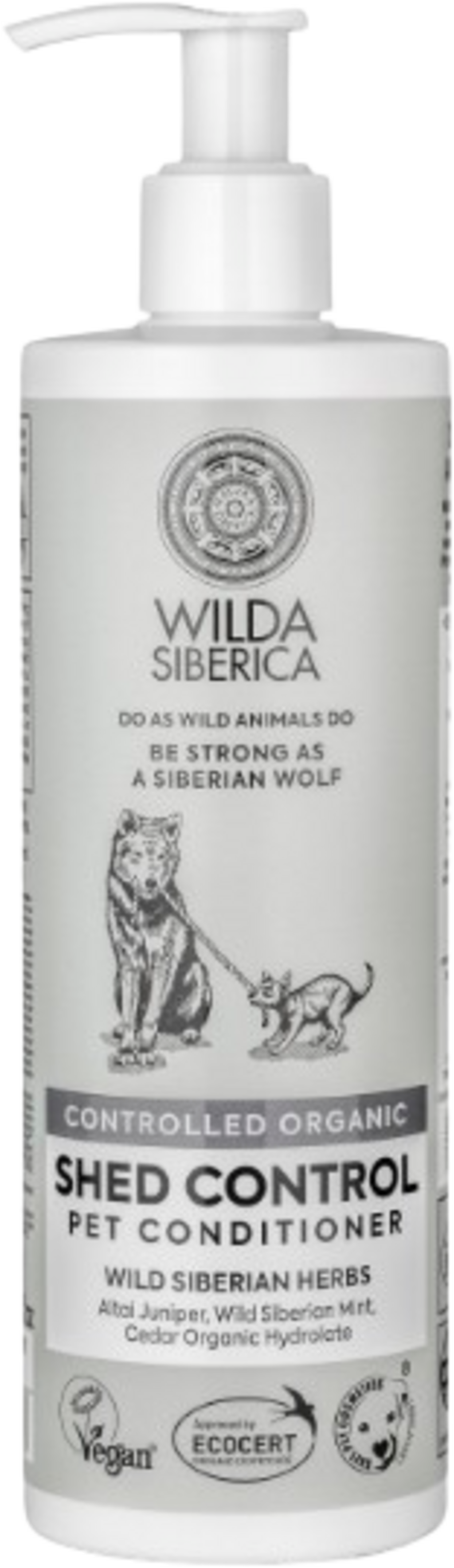 WILDA SIBERICA  Shed Control Pet Conditioner, 400 ml