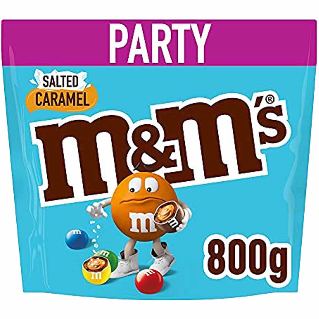 M&Ms Salted Caramel 800g MHD:27.7.25