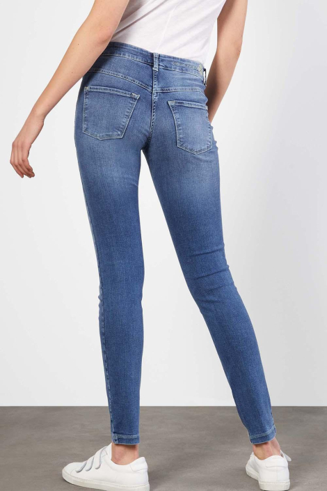 Mac blauwe dames jeans