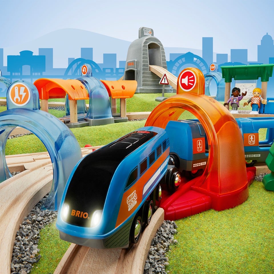 BRIO - Smart Tech Lyd action tunnel rejsesæt (33972)