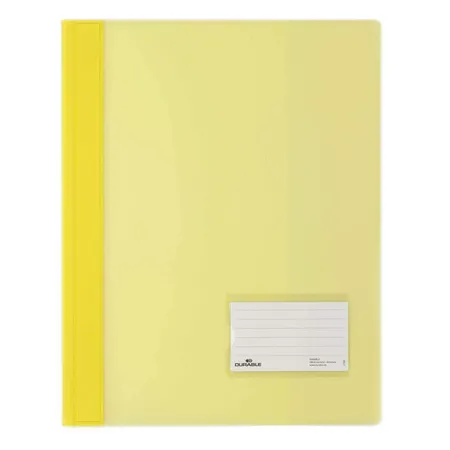 Durable 268004 Schnellhefter, transluzent Gelb