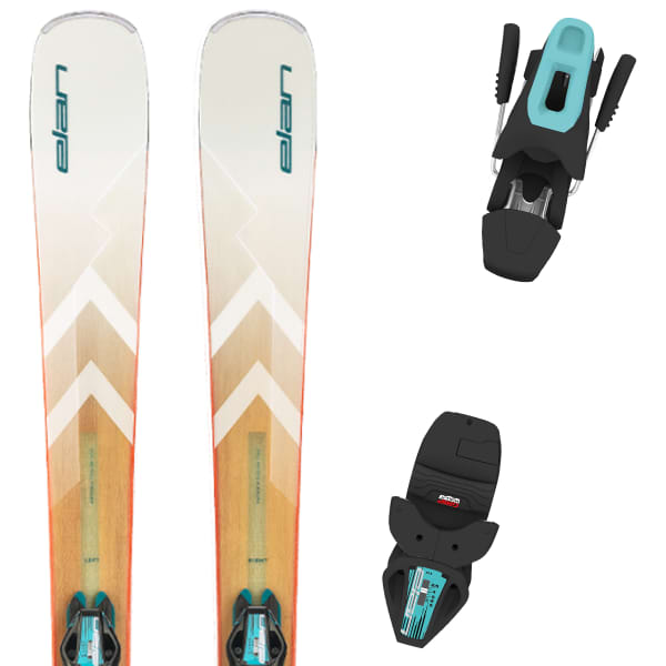 Pack ski ELAN WILDCAT 82 JH PS + ELW 9.0 GW SHIFT BLACK/TUQUOISE