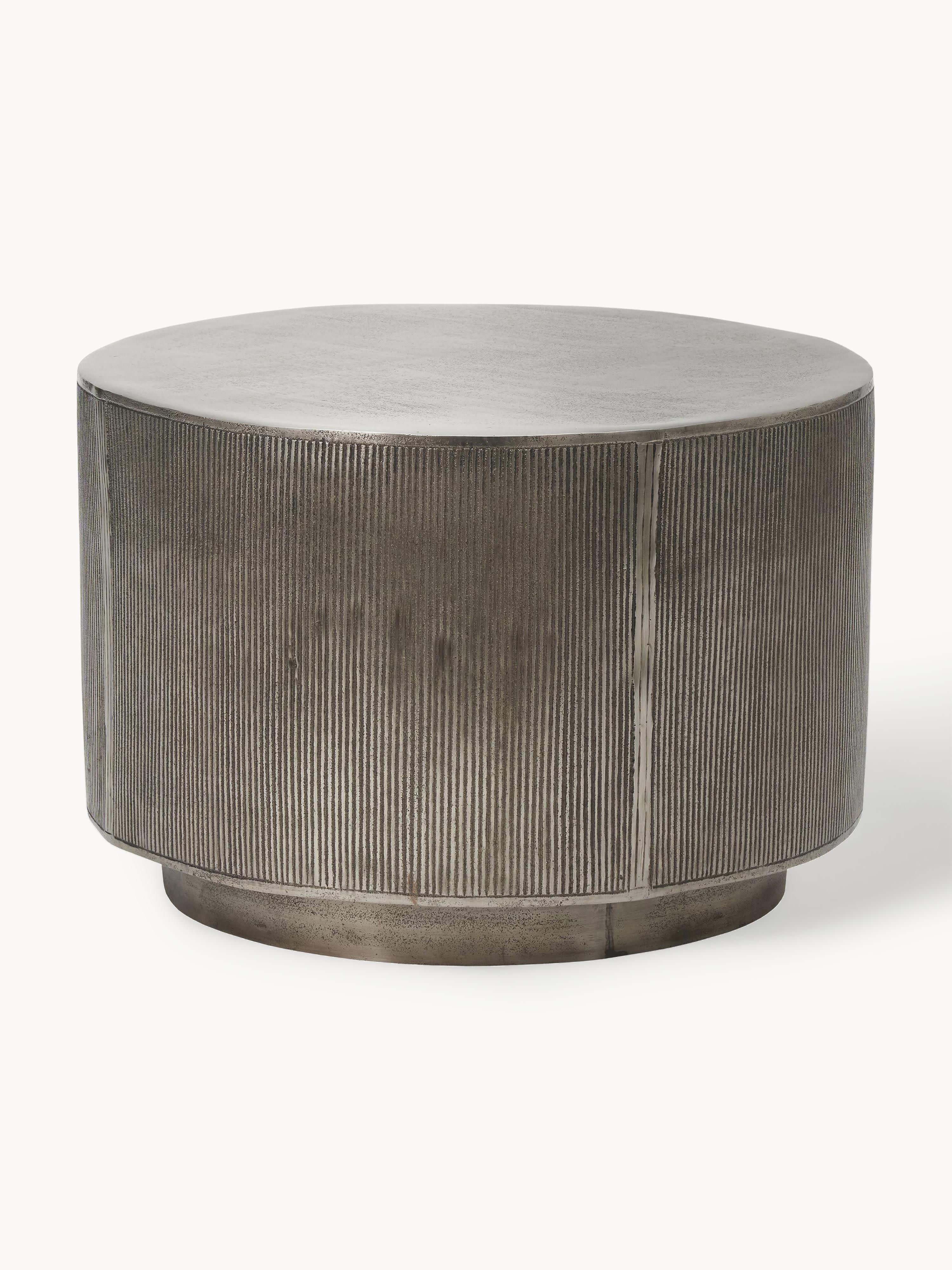 Ronde salontafel Rota met antieke afwerking
