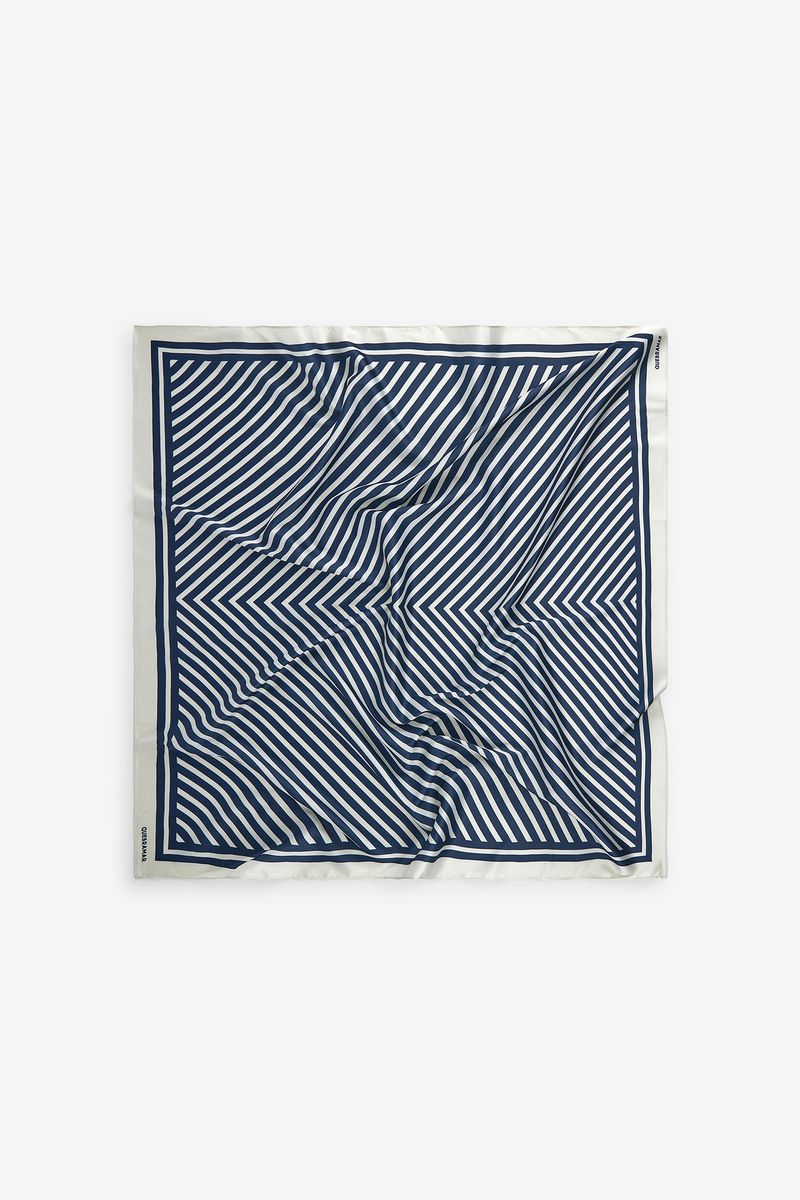 LENÇO ESTAMPADO RISCAS
