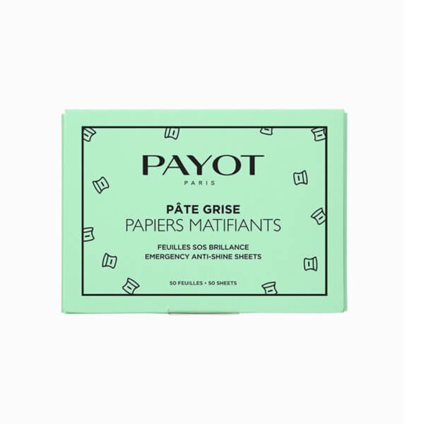 Papiers absorbants matifiants Pâte Grise Payot 10x50 feuilles