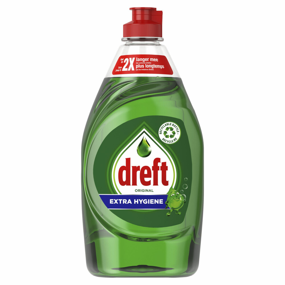 Dreft Extra Hygiëne Vloeibaar Afwasmiddel 430 ml