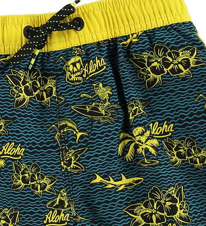 Billabong Badeshorts - Adventure Island - Schwarz/Gelb