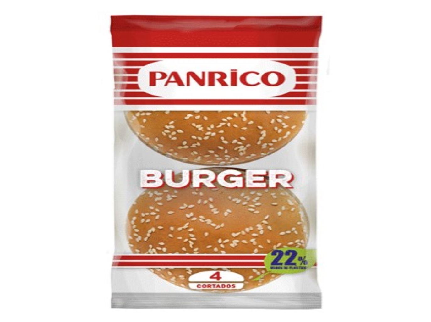 PÃO HAMBÚRGUER PANRICO 4 UN 200G