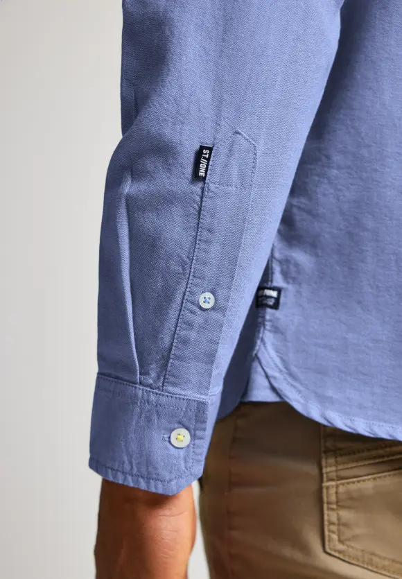 Oxford Hemd - chambray blue