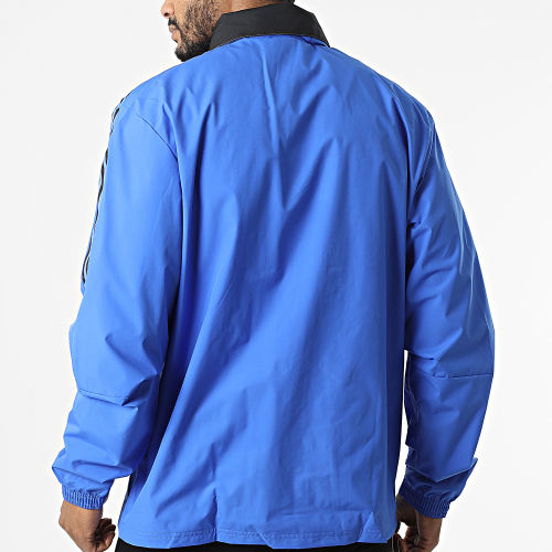 Veste Zippée Capuche Real Madrid HA2563 Bleu Roi