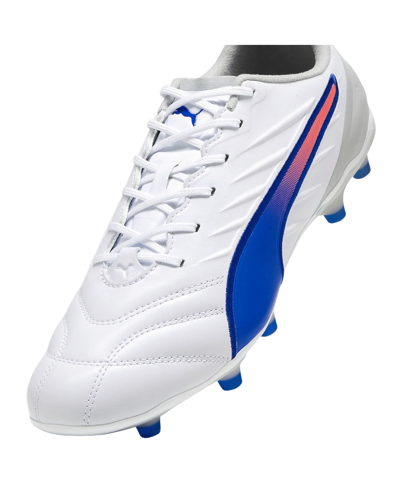 PUMA KING Pro FG/AG Formula Weiss Blau F02