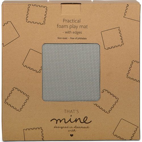 That's mine foam speelmat 100x100 cm - grey