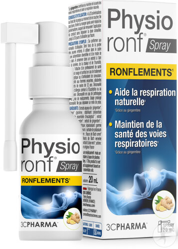 3 Chênes Physioronf Ronflements Spray 20ml