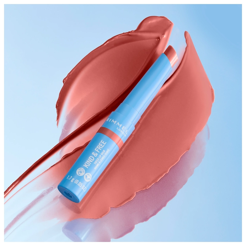 RIMMEL Kind & Free Lipbalm 1,7 gr. - 002 Apricot Beauty