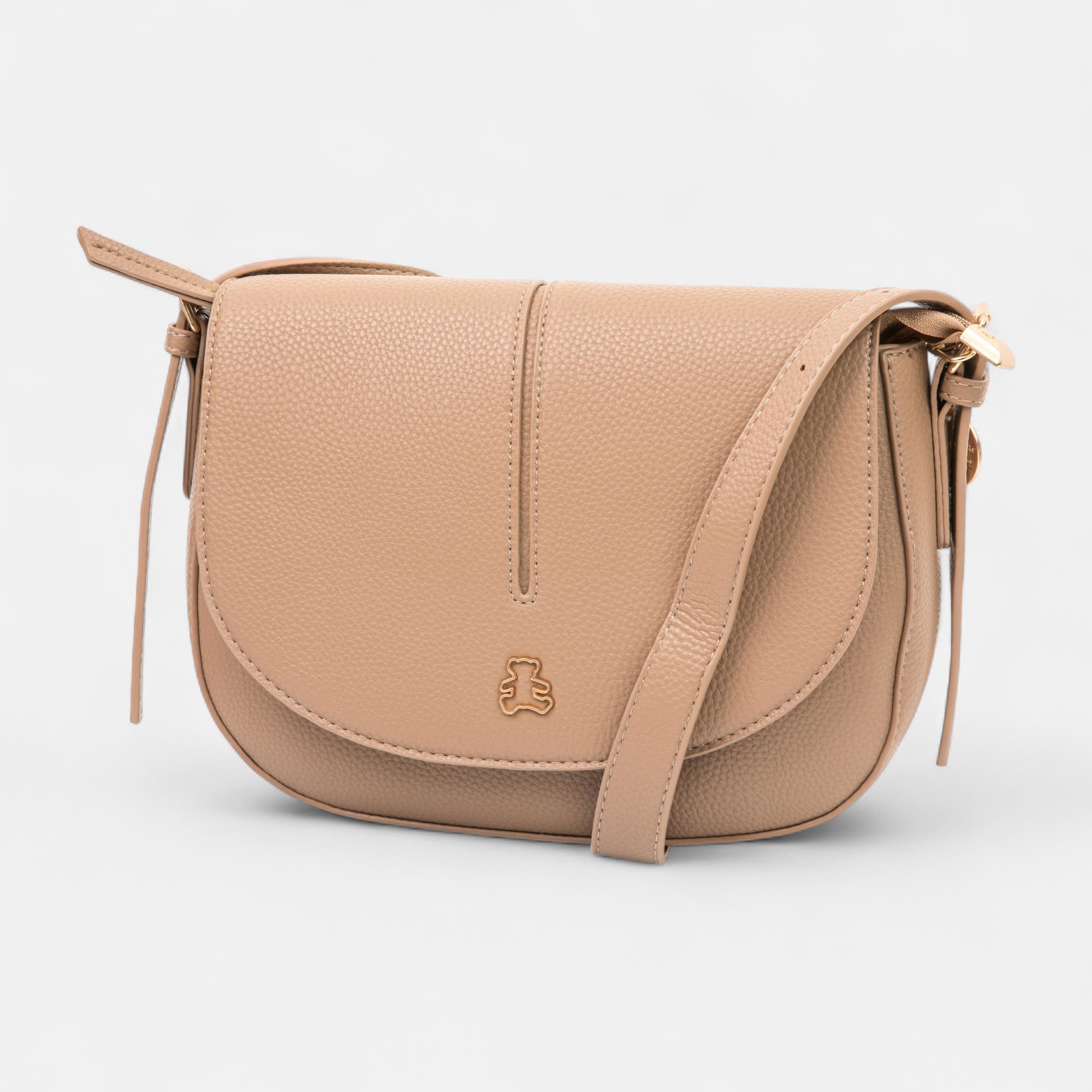 Sac bandoulière beige