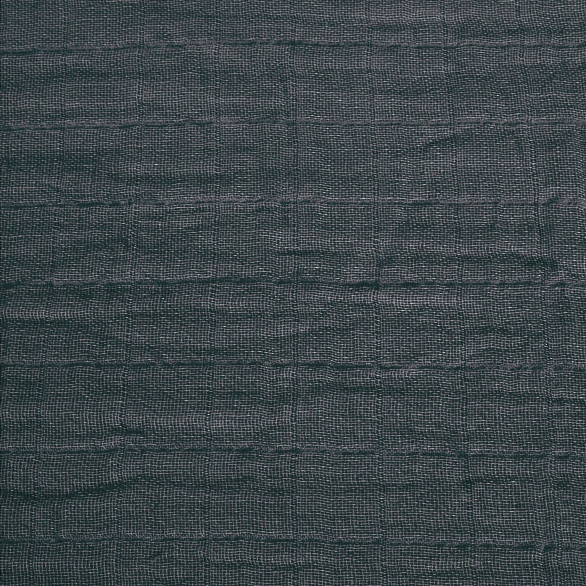 Perlimpinpin Couverture Mousseline - Charcoal