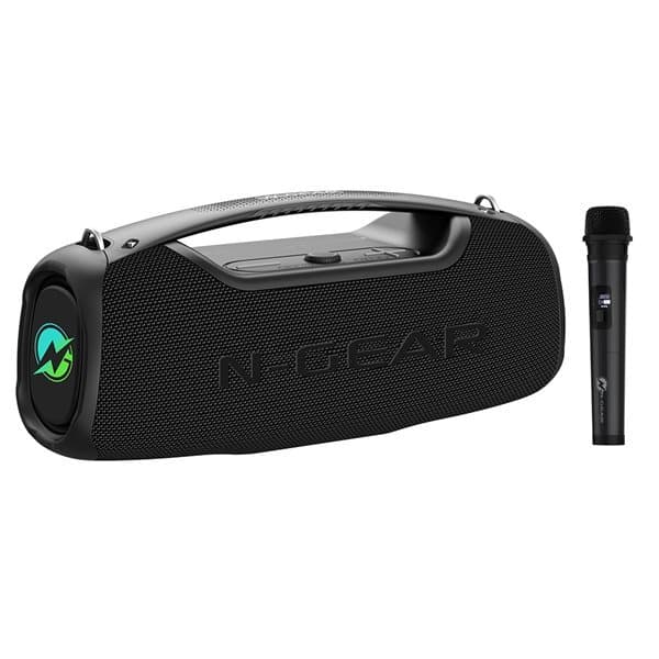 N-GEAR NRG500 Bluetooth-højttaler med mikrofon og IPX5-vandtæthed