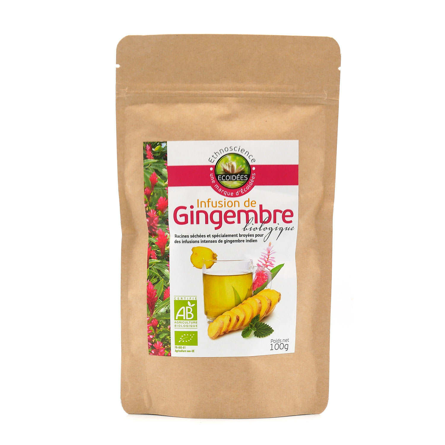 Infusion de gingembre Bio - Ethnoscience