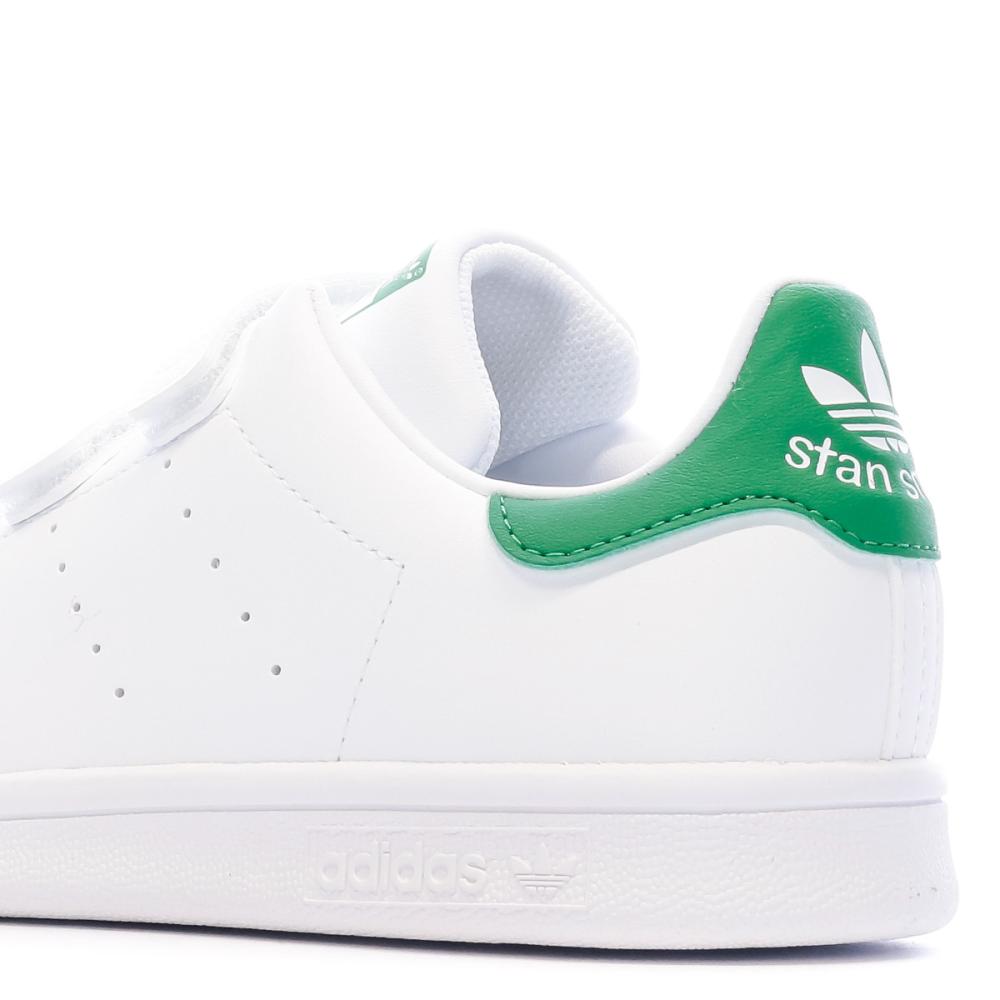 Adidas Baskets Blanches Mixte Adidas Stan Smith Scratch