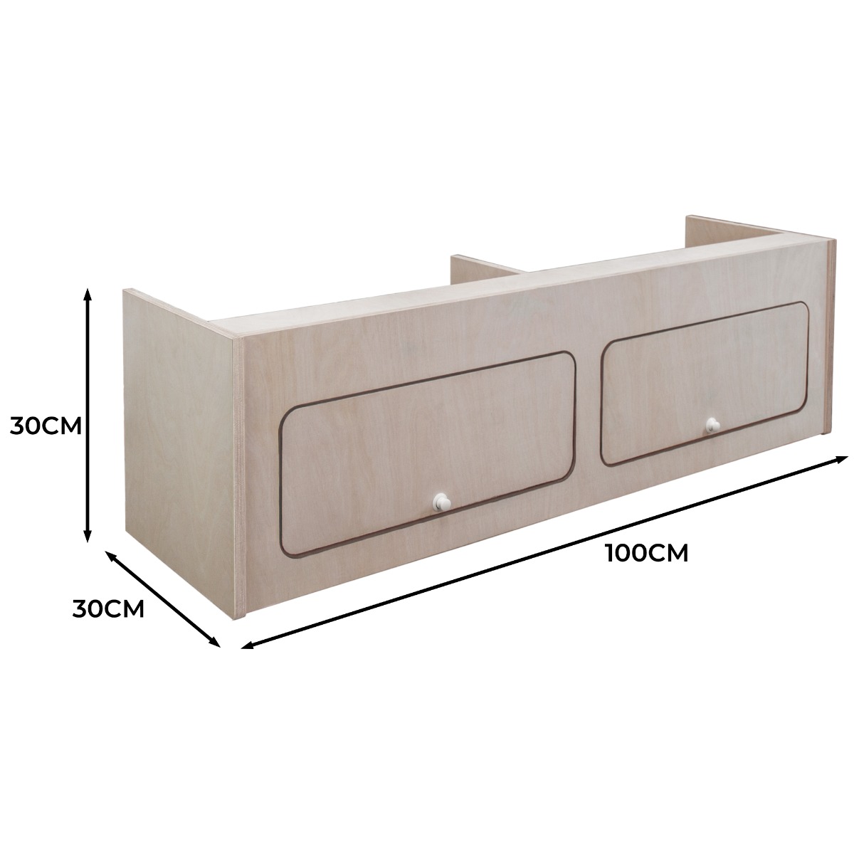 Monster Shop DIY 100x30 camperbus bovenkasten