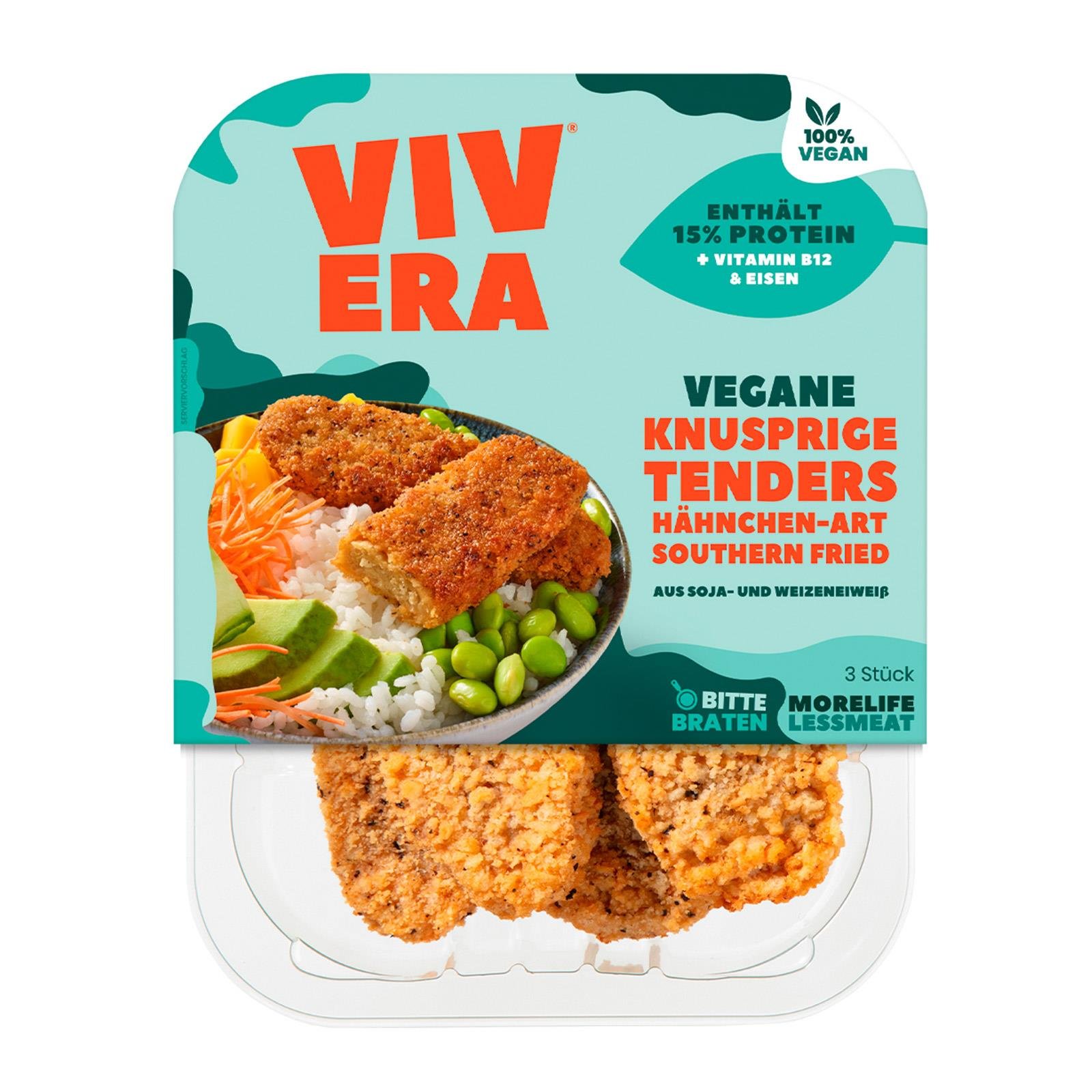 Vivera Vegane Tenders Hähnchen-Art
