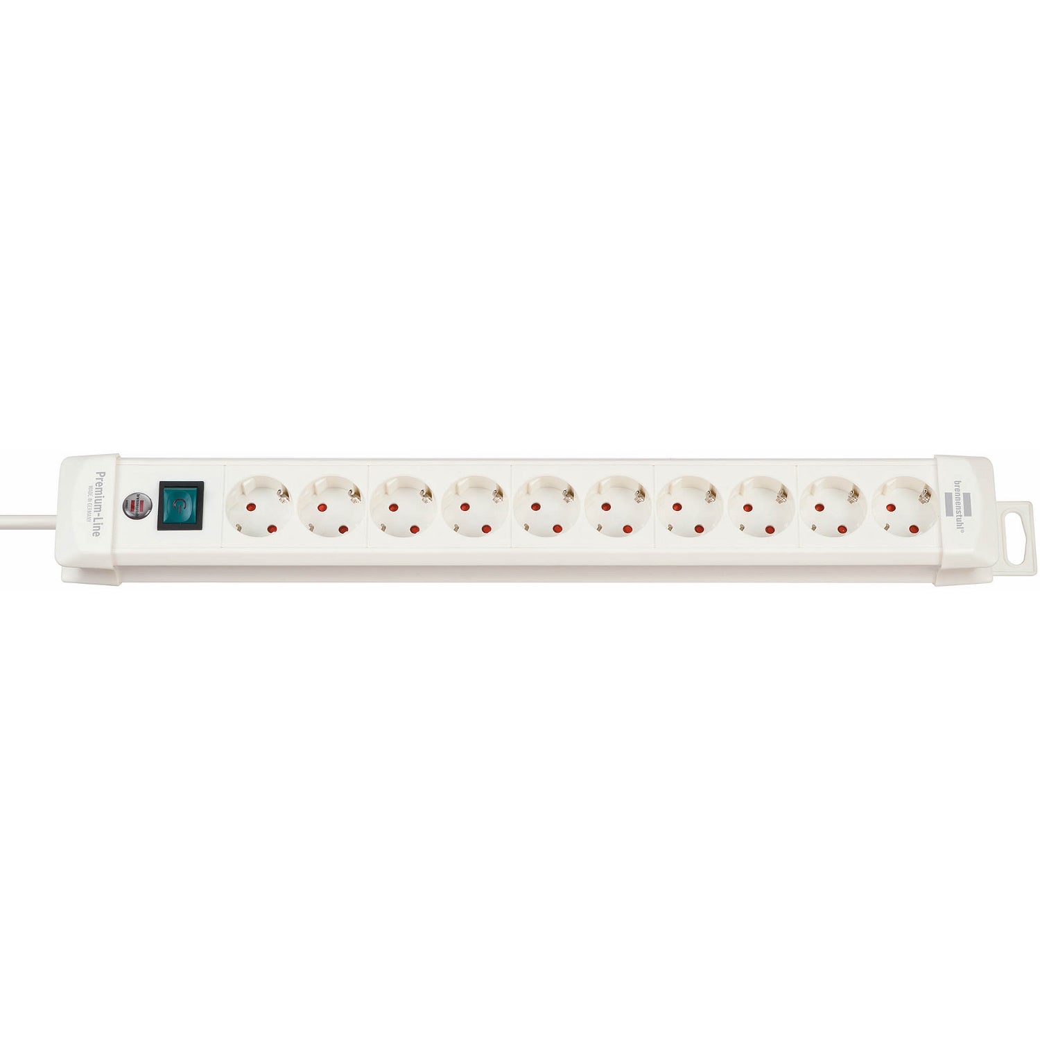Brennenstuhl Premium-Line stroomverdeler 10-voudig 3m wit