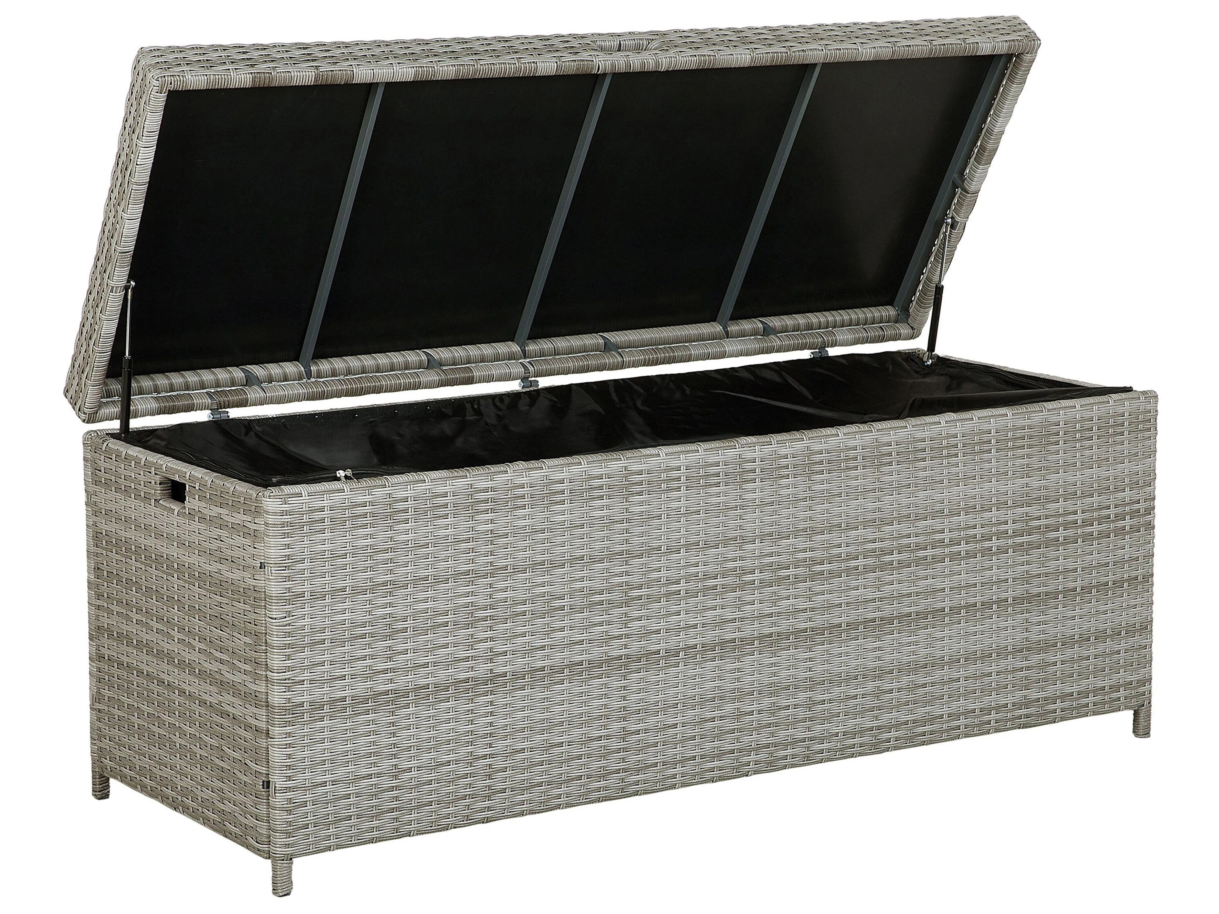 Kussenbox MODENA 158 cm 63 cm Grijs