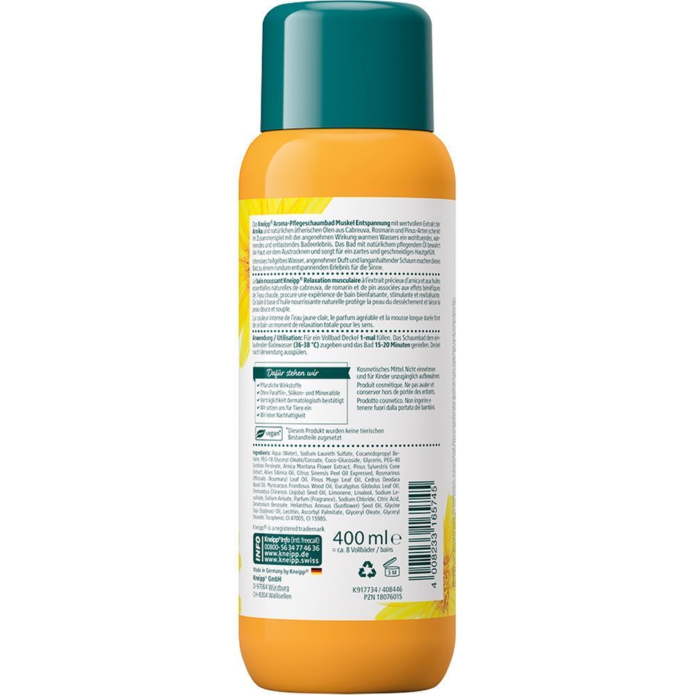 Kneipp® Aroma-Pflegeschaumbad Muskel Entspannung