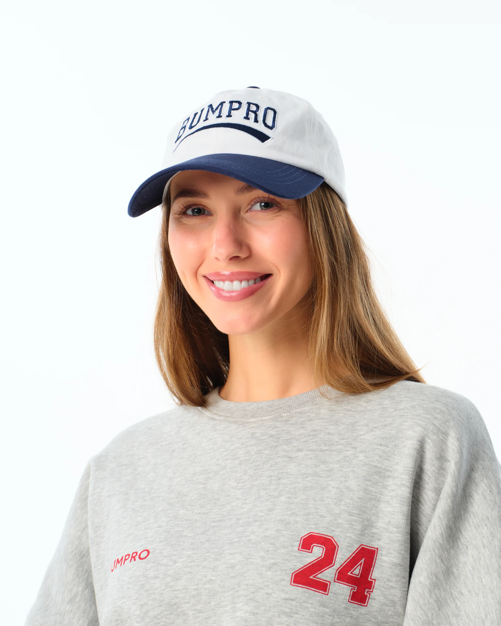 Bumpro BP Baseball Cap Blue Navy\White - One-Size