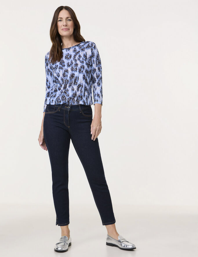 Gerry Weber JEANS CROPPED Dark denim