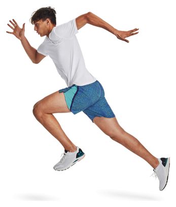 Maillot manches courtes Under Armour Seamless Stride Blanc