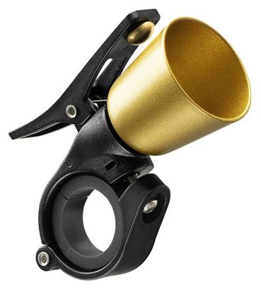 Sonnette de vélo en alliage de cuivre jaune