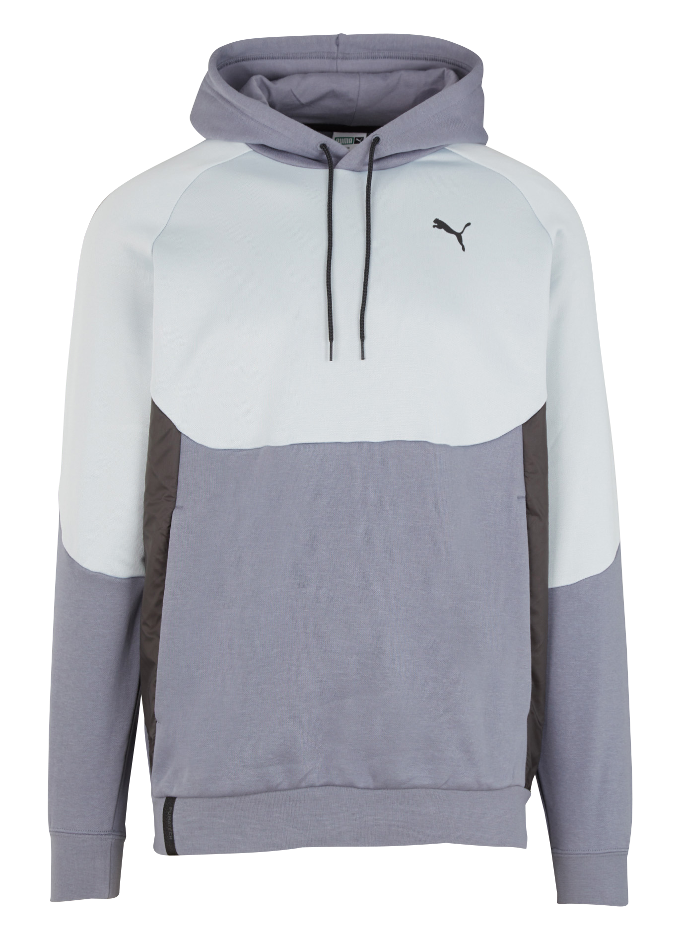 FD TECH HDY FL - Sweat à capuche regular-fit en coton mélangé | Gris