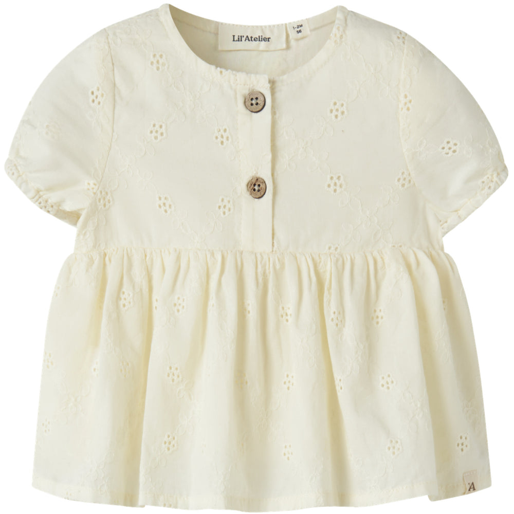 Køb Lil'Atelier Coconut Milk Nbfhosa Ss Loose Skjorte Lil