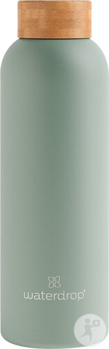 Waterdrop Bouteille Thermo Inox Olive Mat 600ml 1 Pièce
