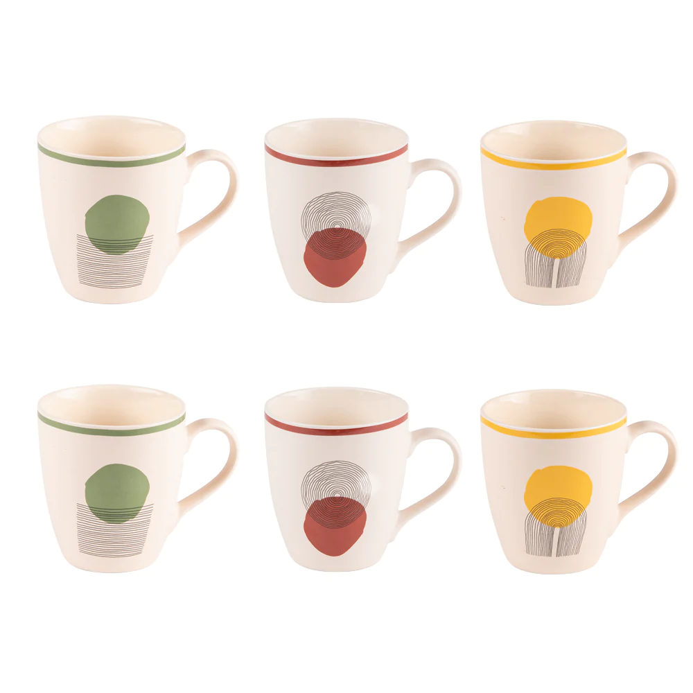Coffret de 6 tasses Sunset 23 cl Table passion