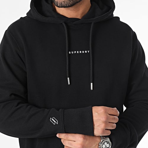 Sweat Capuche Code Surplus Logo M2013586A Noir