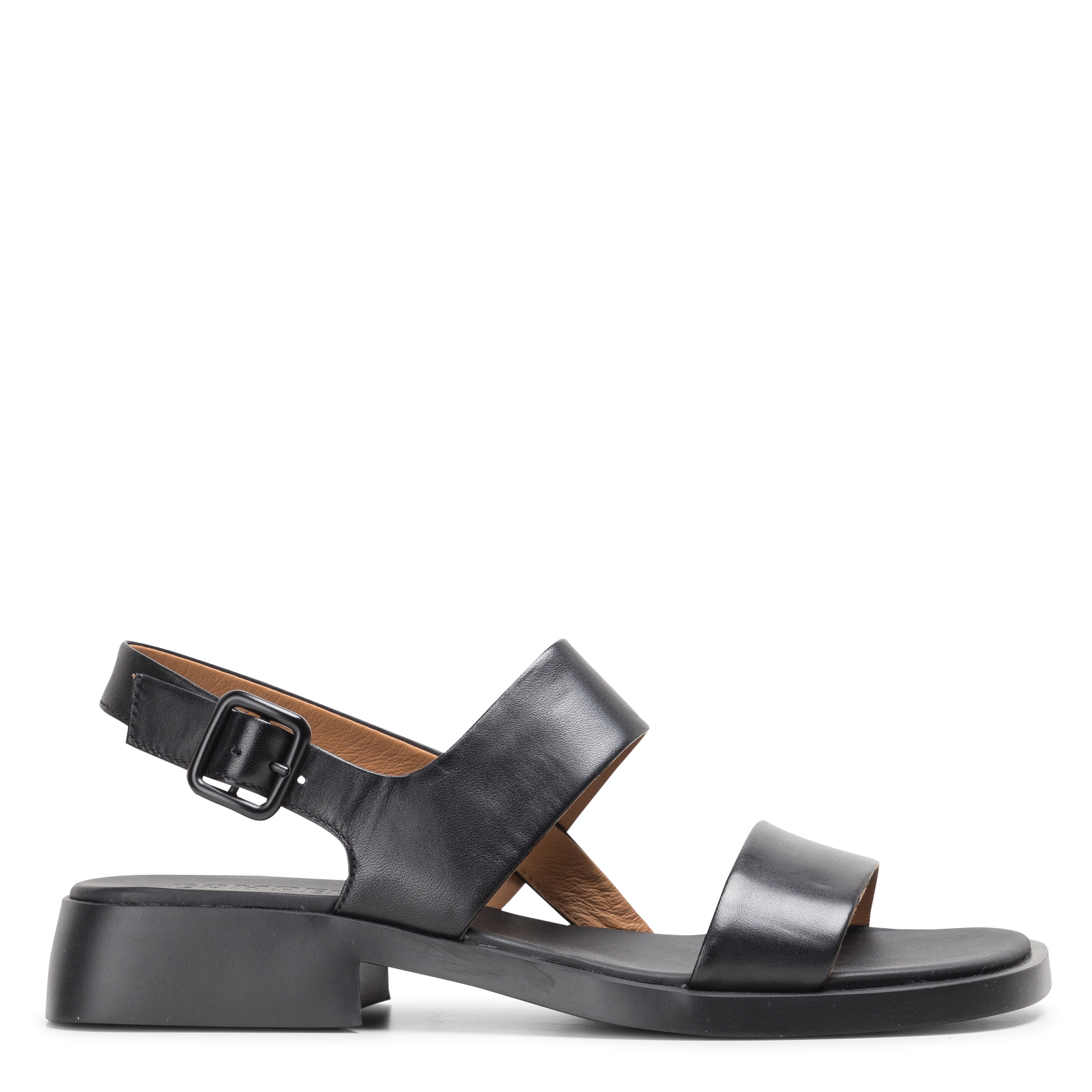 Sandales en cuir | Noir