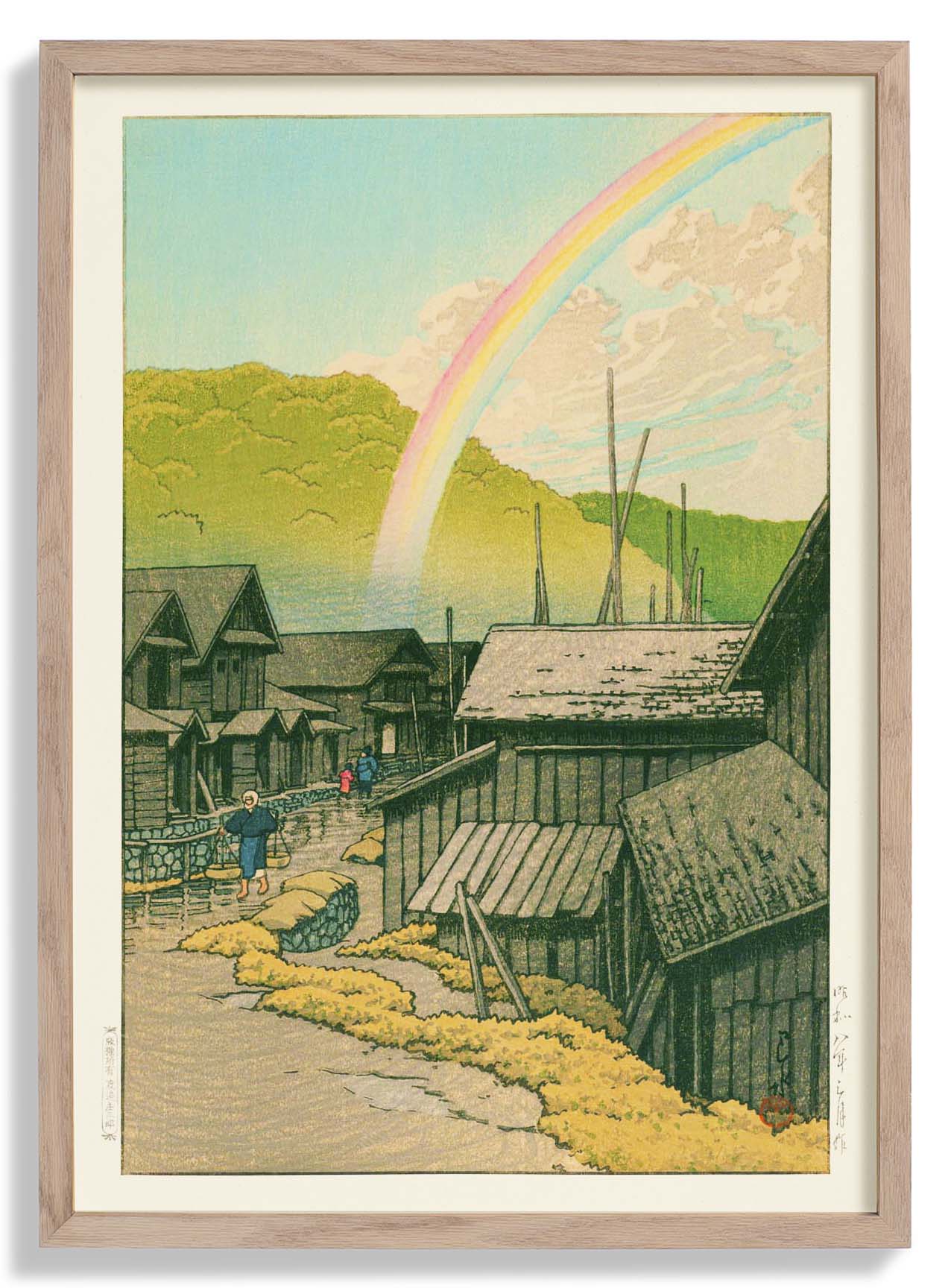 Frühlingshafte Galeriewand von Hasui